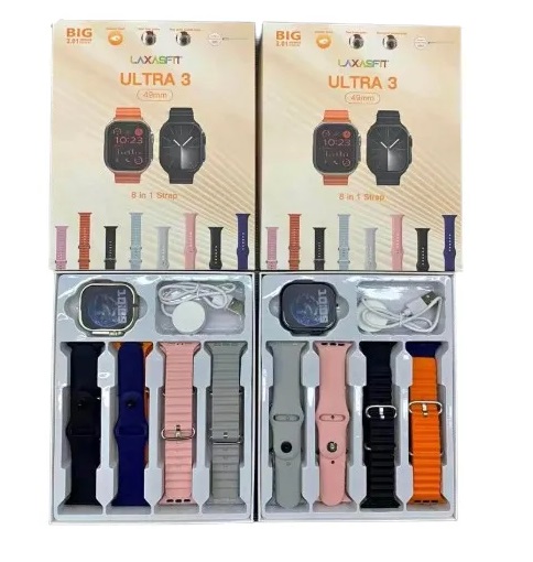 RELOJ ULTRA 3 ( 8 EN 1 )